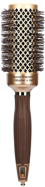 Olivia Garden NanoThermic Ceramic + Ion Barrel Brush Collection NT-44 1 3/4"
