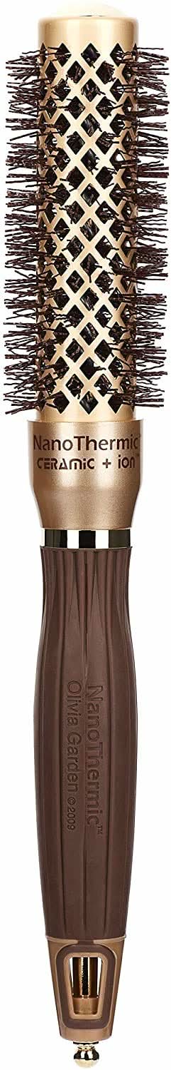 Olivia Garden NanoThermic Ceramic + Ion Round Thermal - NT-24 (1")