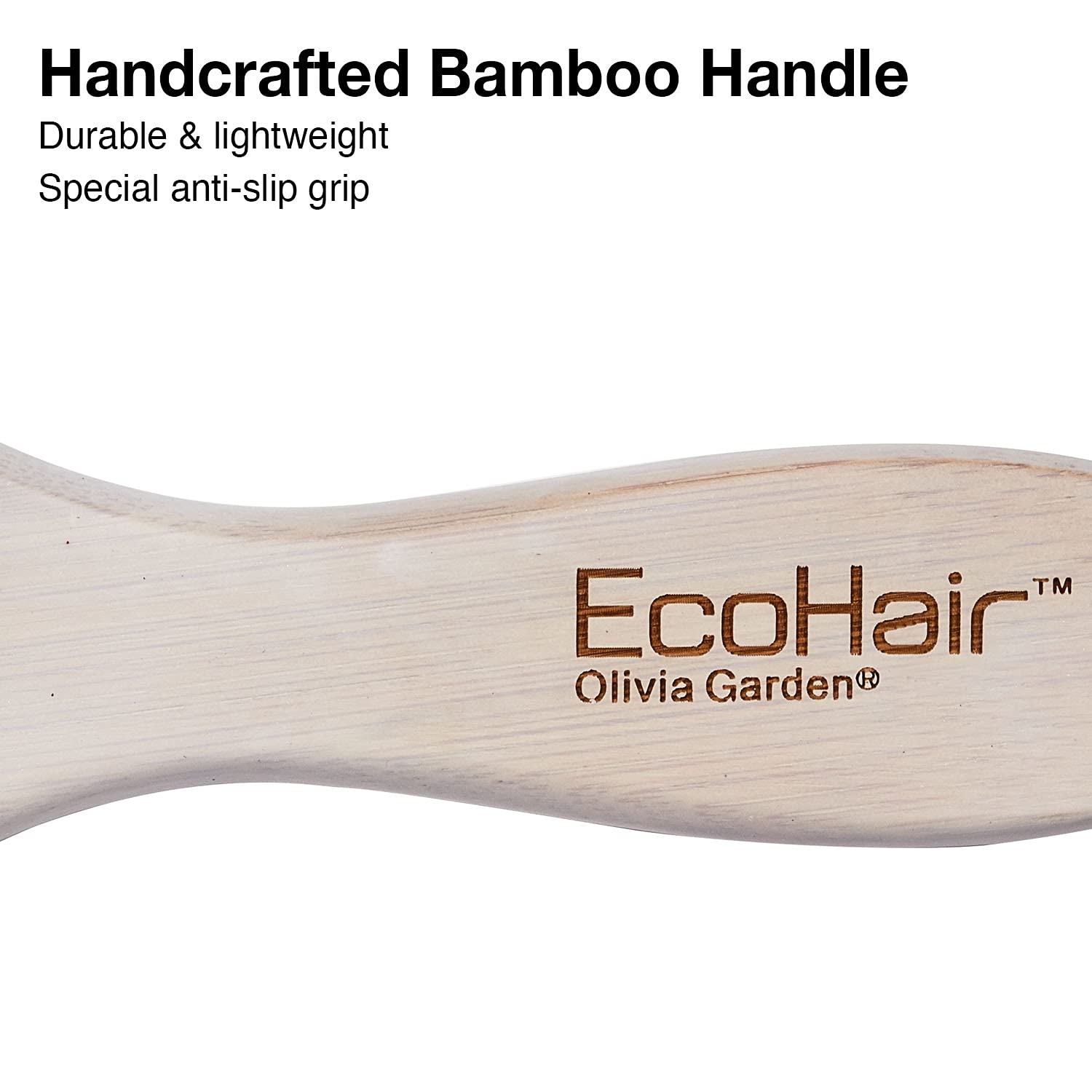 Olivia Garden EcoHair Paddle Bamboo Hair Brush EHCO