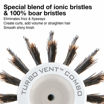 Olivia Garden Ceramic + Ion Turbo Vent Combo Hair Brush 2 1/2" CITV-COMD