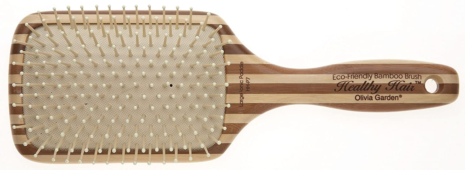 Olivia Garden Eco Friendly Bamboo Hair Brush Set, Firm