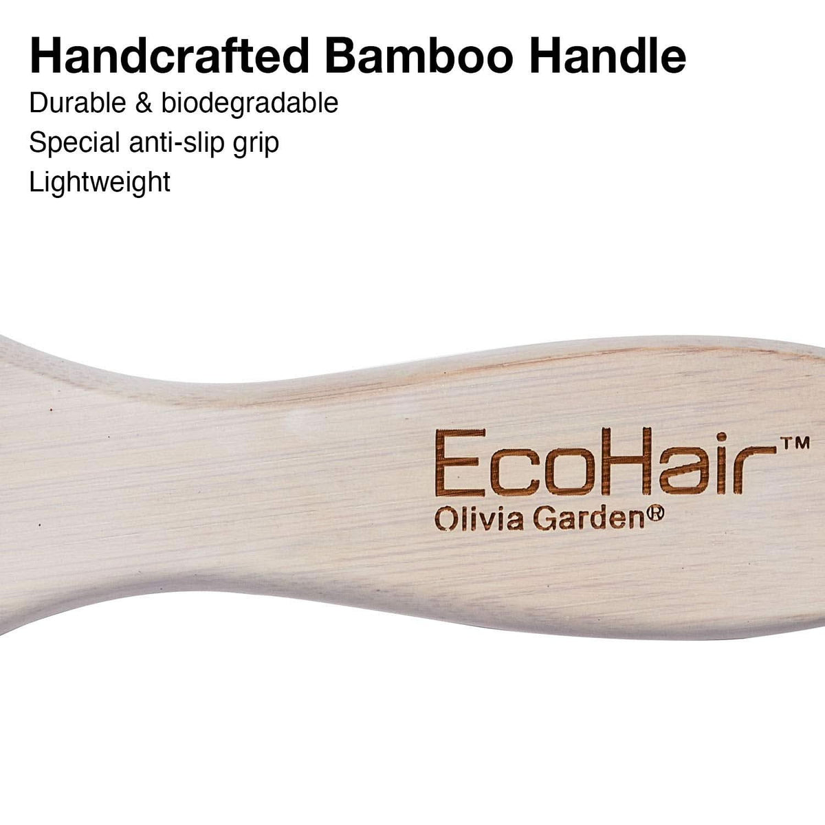 Olivia Garden EcoHair Eco-Friendly Bamboo Paddle - EH-DET