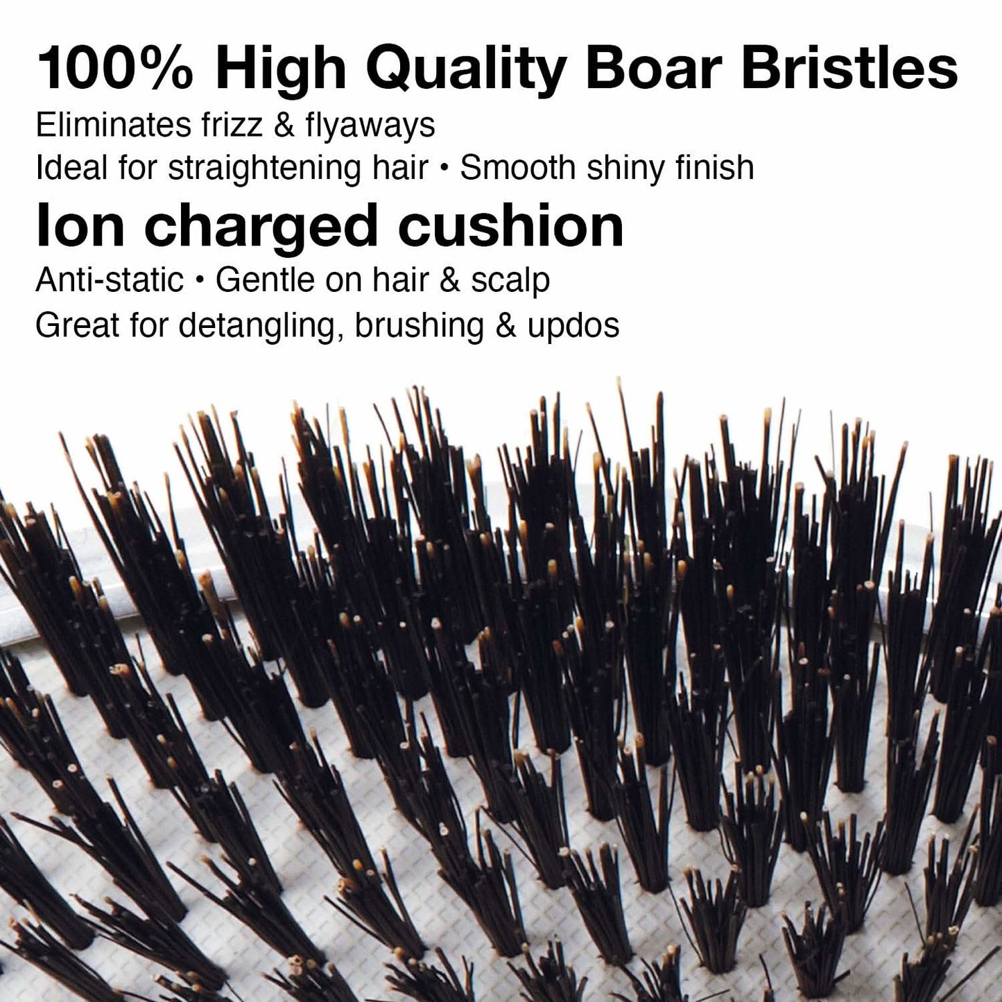 Olivia Garden Ceramic + Ion Supreme & Styler Hair Brush - CISP-BR