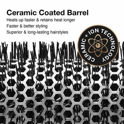 Olivia Garden Ceramic + Ion Thermal Brush - CI-65 (3 1/2")