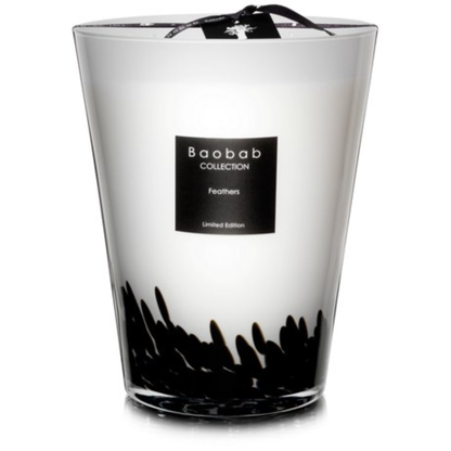 Baobab Collection Feathers Candle