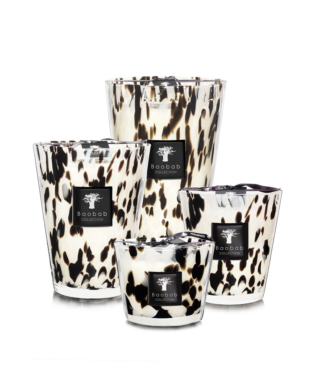 Baobab Collection Black Pearls Max 24 Candle