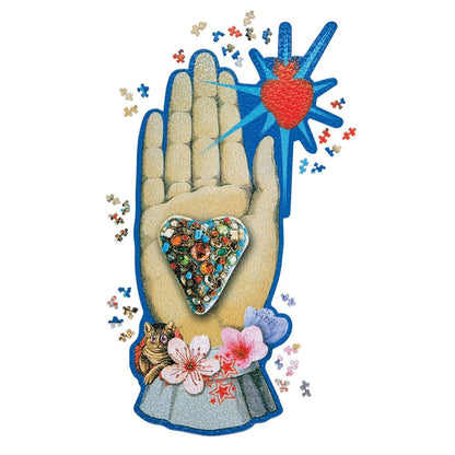 Christian Lacroix Heritage Collection Maison De Jeu 750 Piece Shaped Jigsaw Puzzle