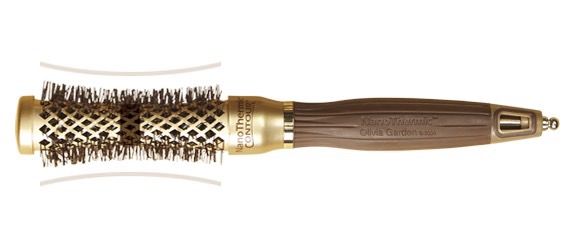 Olivia Garden NanoThermic Contour Brush 7/8" NT-C22